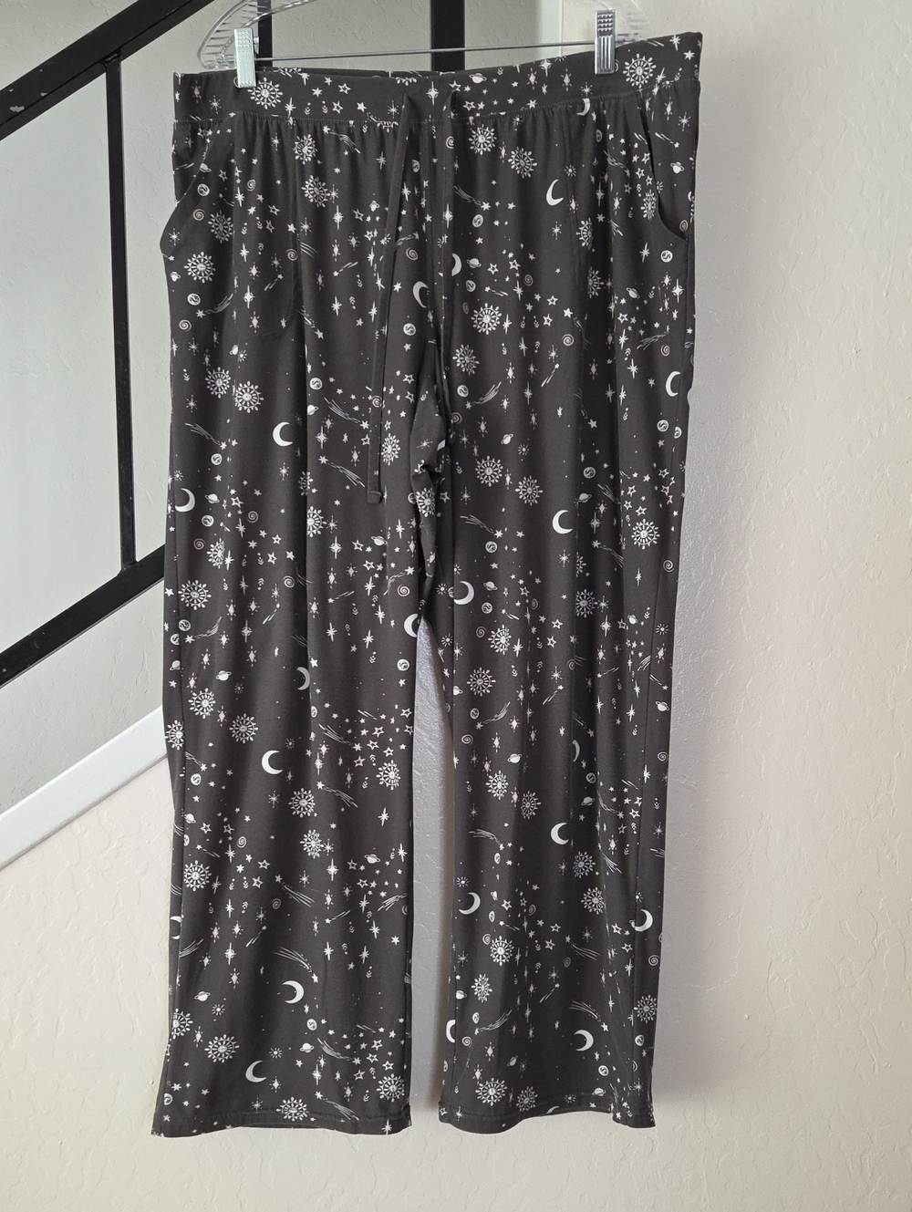 Sonoma Black Moon & Star Pajama Pants Size XXL
